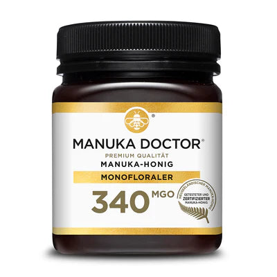 4 x 340 MGO 250g Manuka Honig - MHD: 31.05.2025