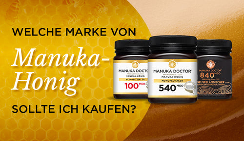 Welche Manuka-Honig Marke sollte ich kaufen?