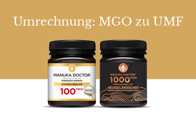 Umrechnung MGO zu UMF