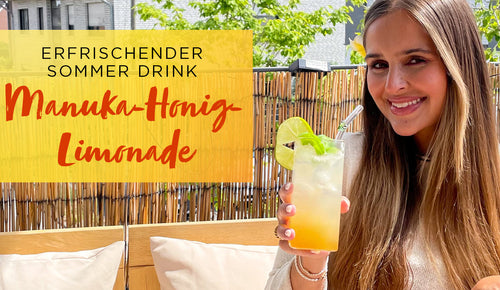 Erfrischende Manuka-Honig-Limonade!