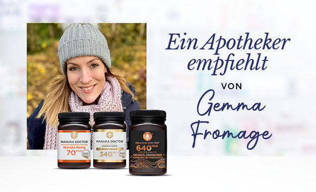Eine Apothekerin empfiehlt Manuka Honig