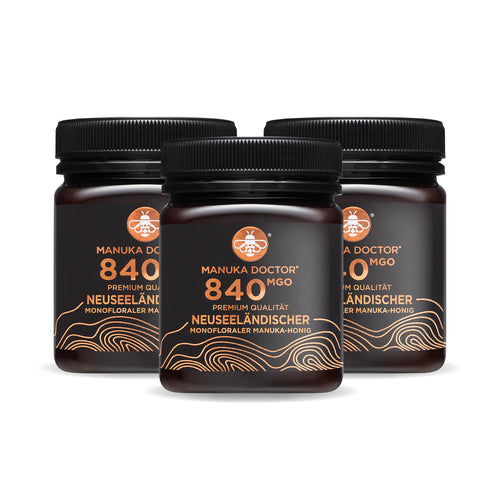 3 x 840 MGO 250g Manuka Honig - MHD: 03.2026
