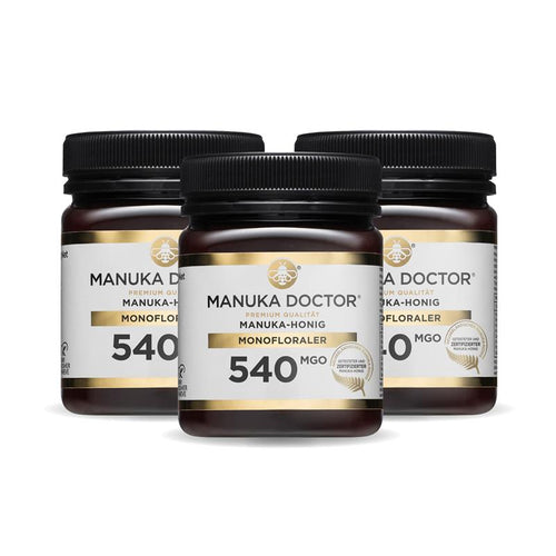 3 x 540 MGO 250g Manuka Honig