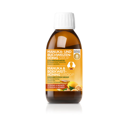 Immun Abwehr Sirup - Zitrone & Ingwer