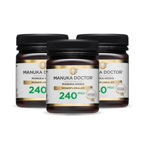 3 x 240 MGO 250g Manuka Honig